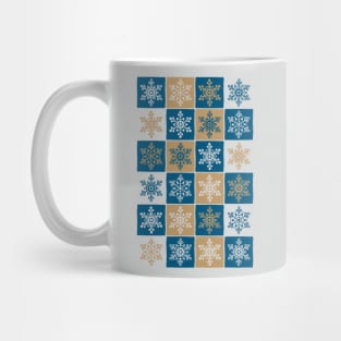 Christmas pattern with snowflakes 2 Mug